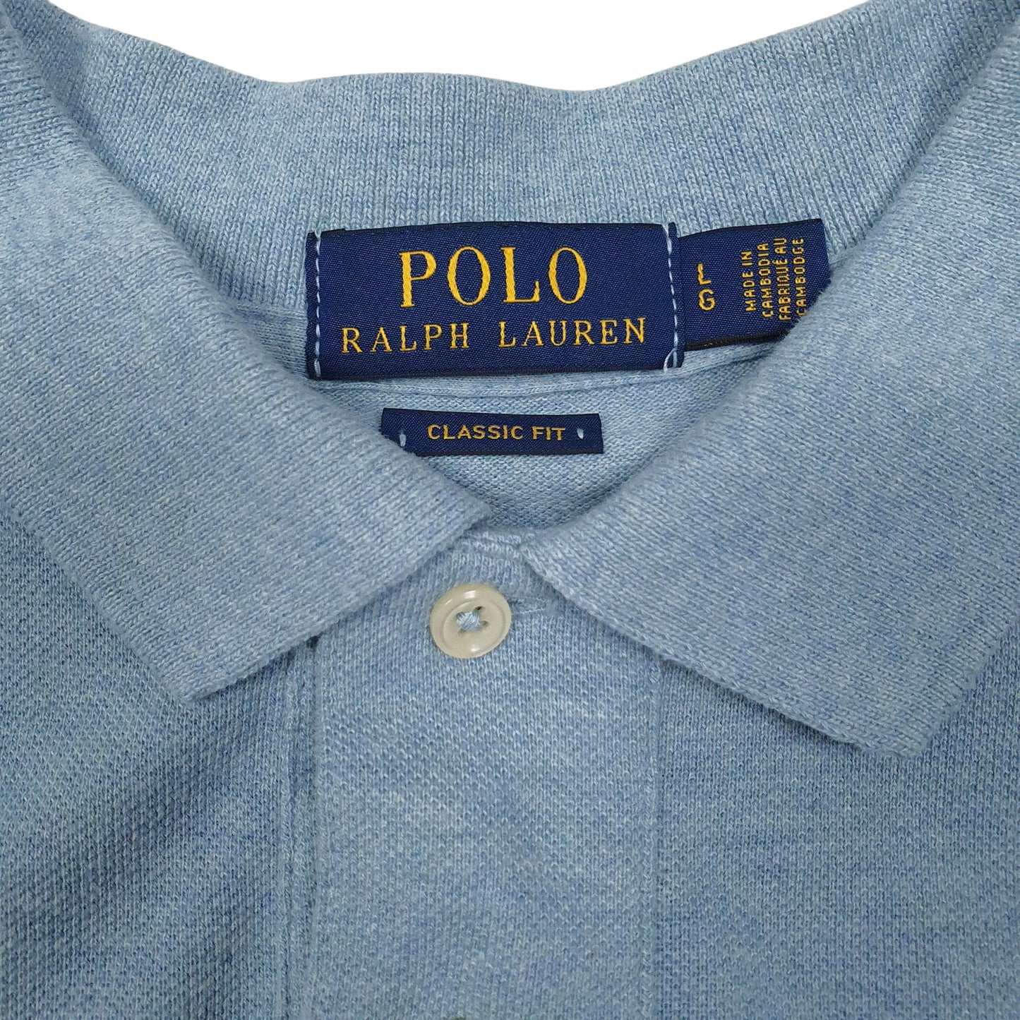 Mens Blue Polo Ralph Lauren   Polo Shirt