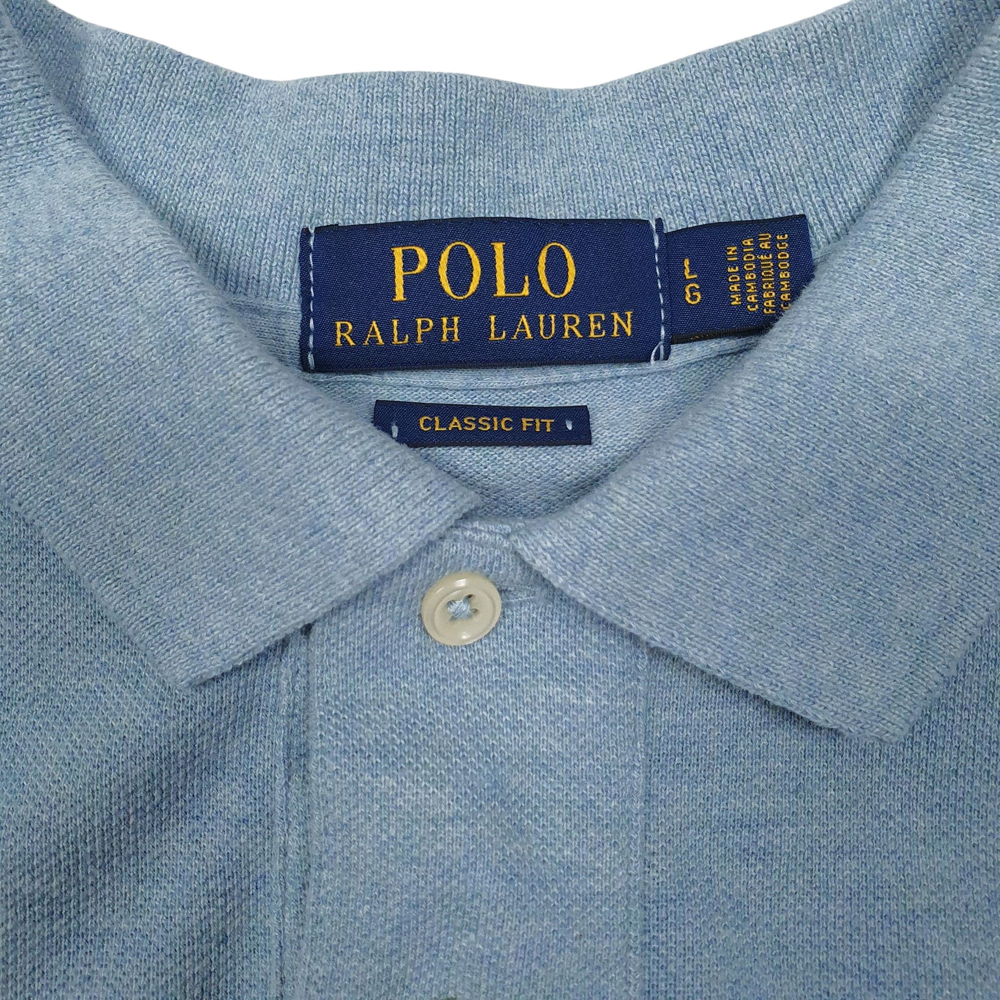 Mens Blue Polo Ralph Lauren   Polo Shirt