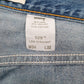 Mens Blue Levis Distressed  Jeans