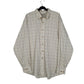 Mens Cream L.L.Bean  Long Sleeve Shirt