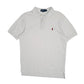 Mens White Polo Ralph Lauren  Short Sleeve Polo Shirt