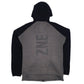 Mens Grey Adidas Climalite Harlequin Full Zip Jumper