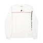 Mens White Fila  Crewneck Jumper