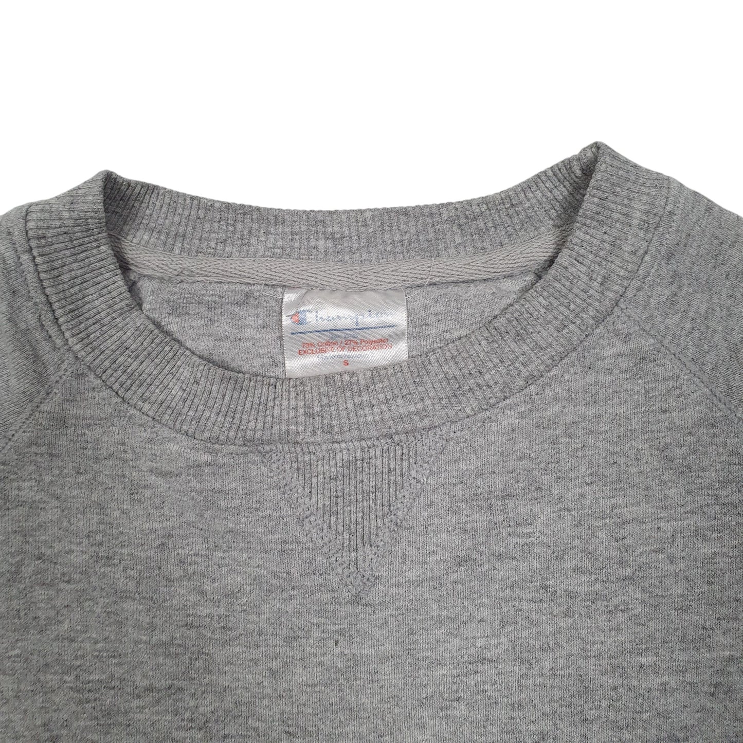 Womens Grey Champion  Crewneck Jumper