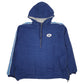 Mens Blue Adidas Vintage 90s Reversible Hoodie Coat