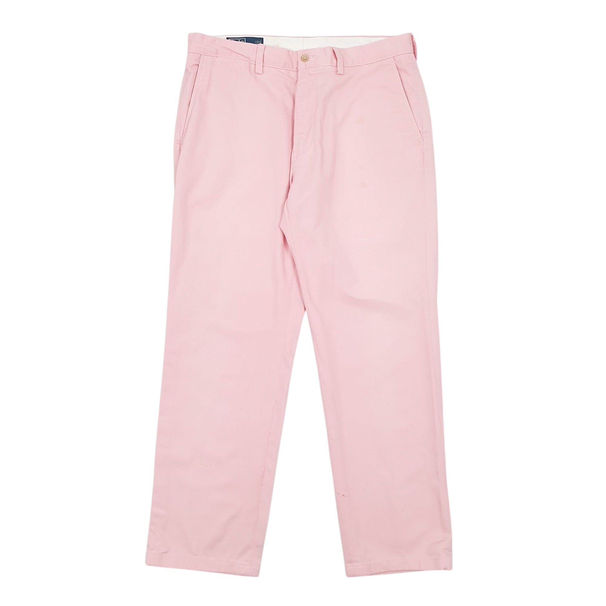 Mens Pink Polo Ralph Lauren Preston Pant Chino Trousers