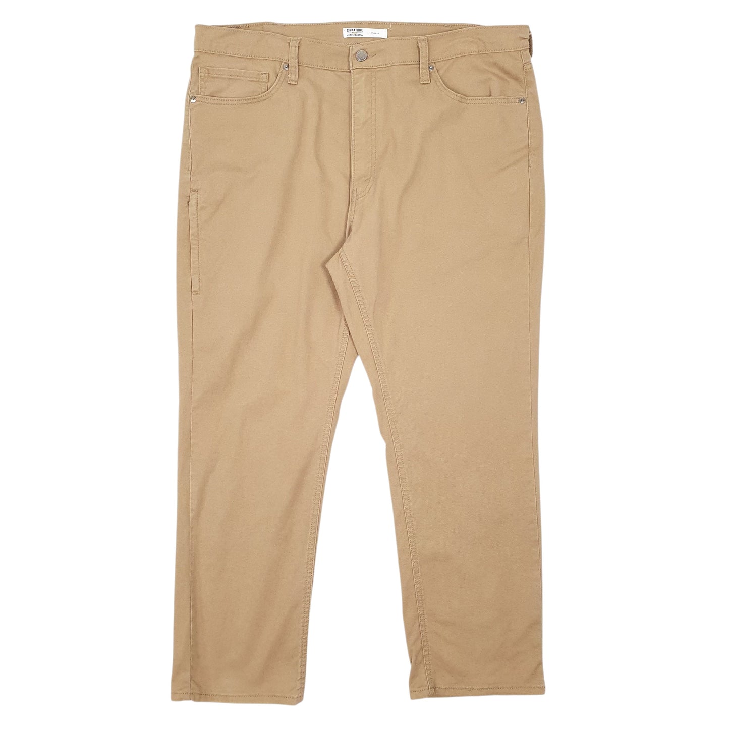 Mens Beige Levis Athletic Chino Trousers