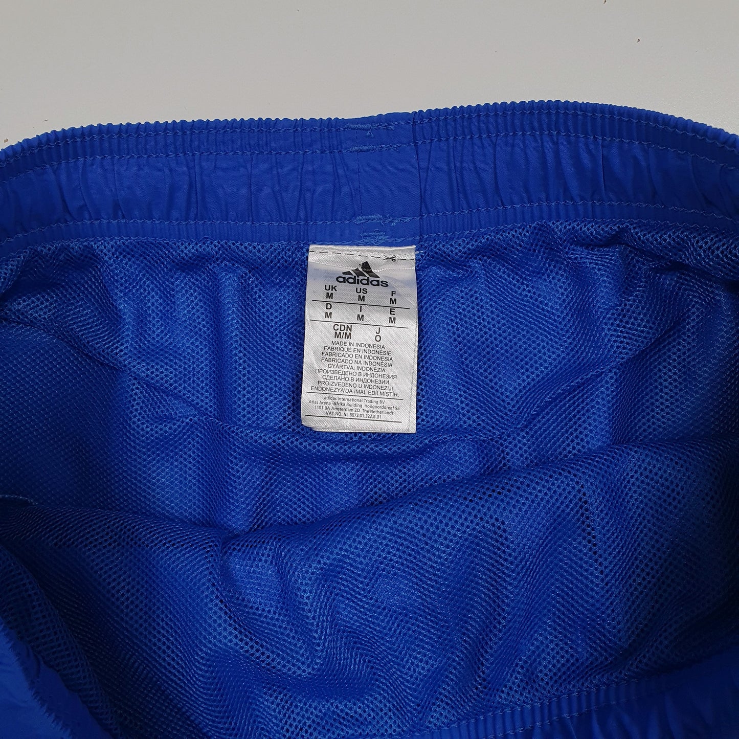 Mens Blue Adidas   Shorts