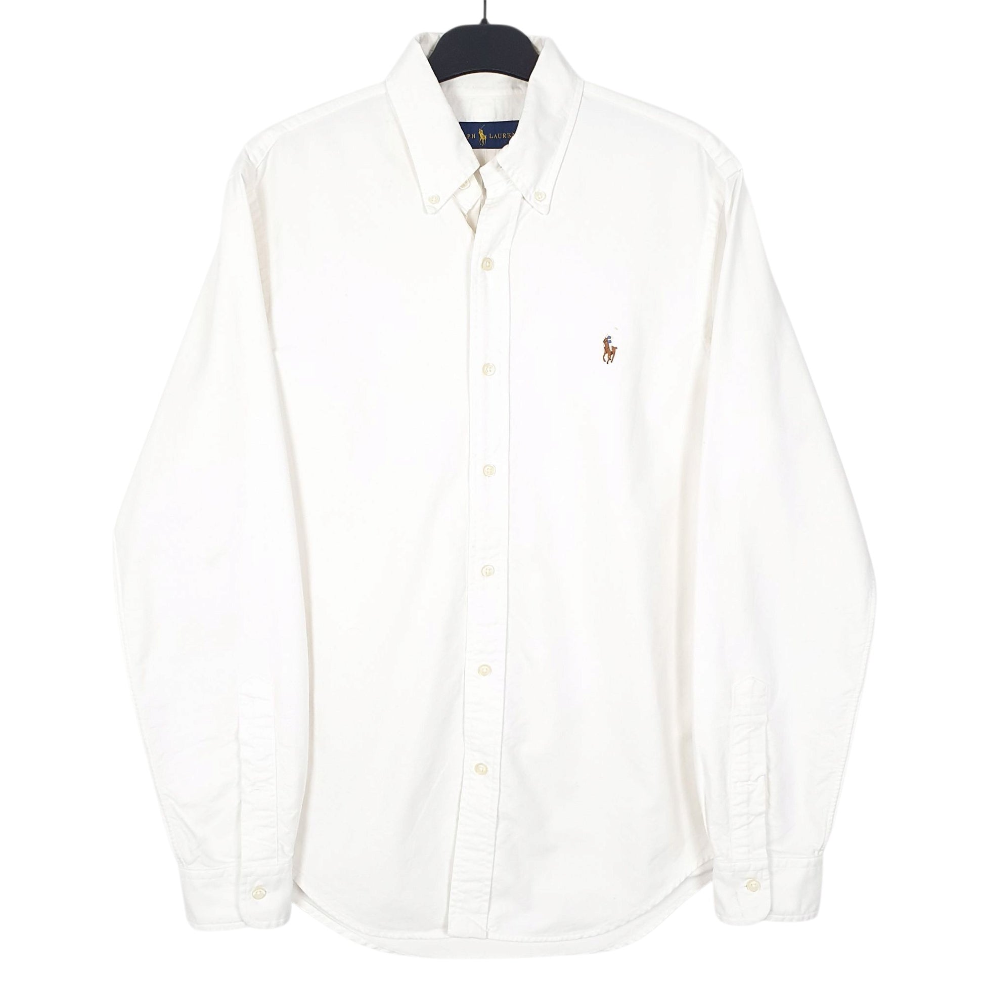 Mens White Ralph Lauren  Long Sleeve Shirt