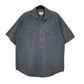 Mens Blue Carhartt  Short Sleeve Shirt