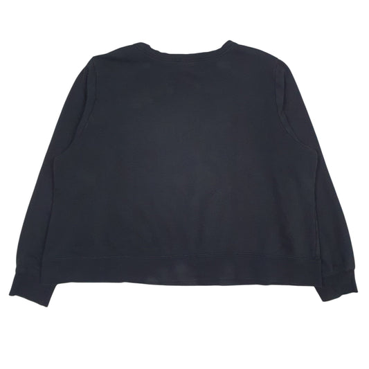 Womens Black Nike  Crewneck Jumper