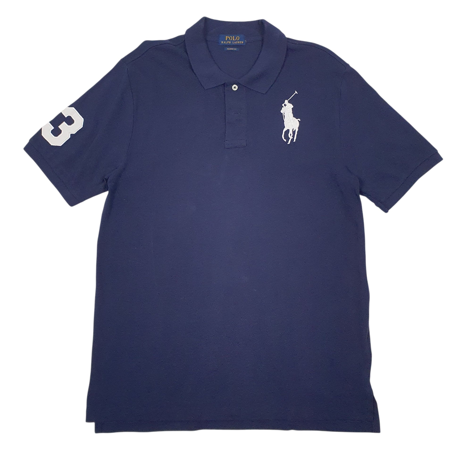 Mens Navy Polo Ralph Lauren  Short Sleeve Polo Shirt