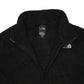 Womens Black The North Face Fluffy Full Zip Jumper