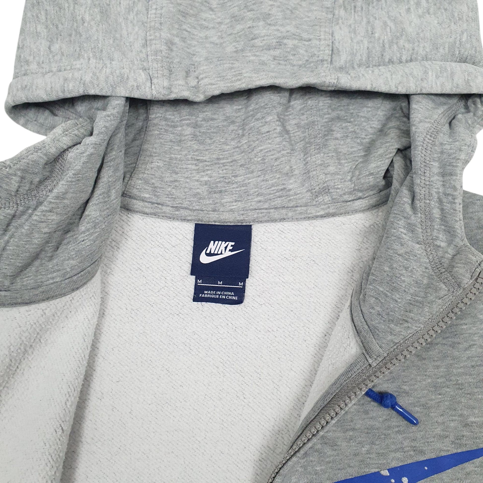 Mens Grey Nike  Full Zip Jumper
