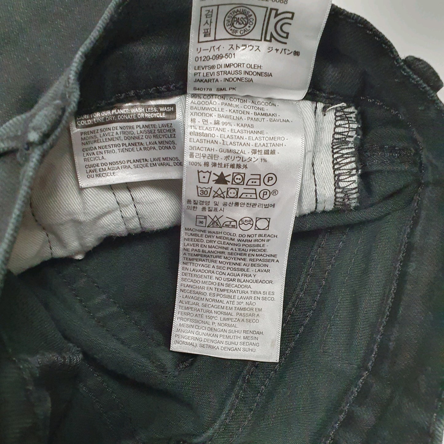 Mens Black Levis   Jeans