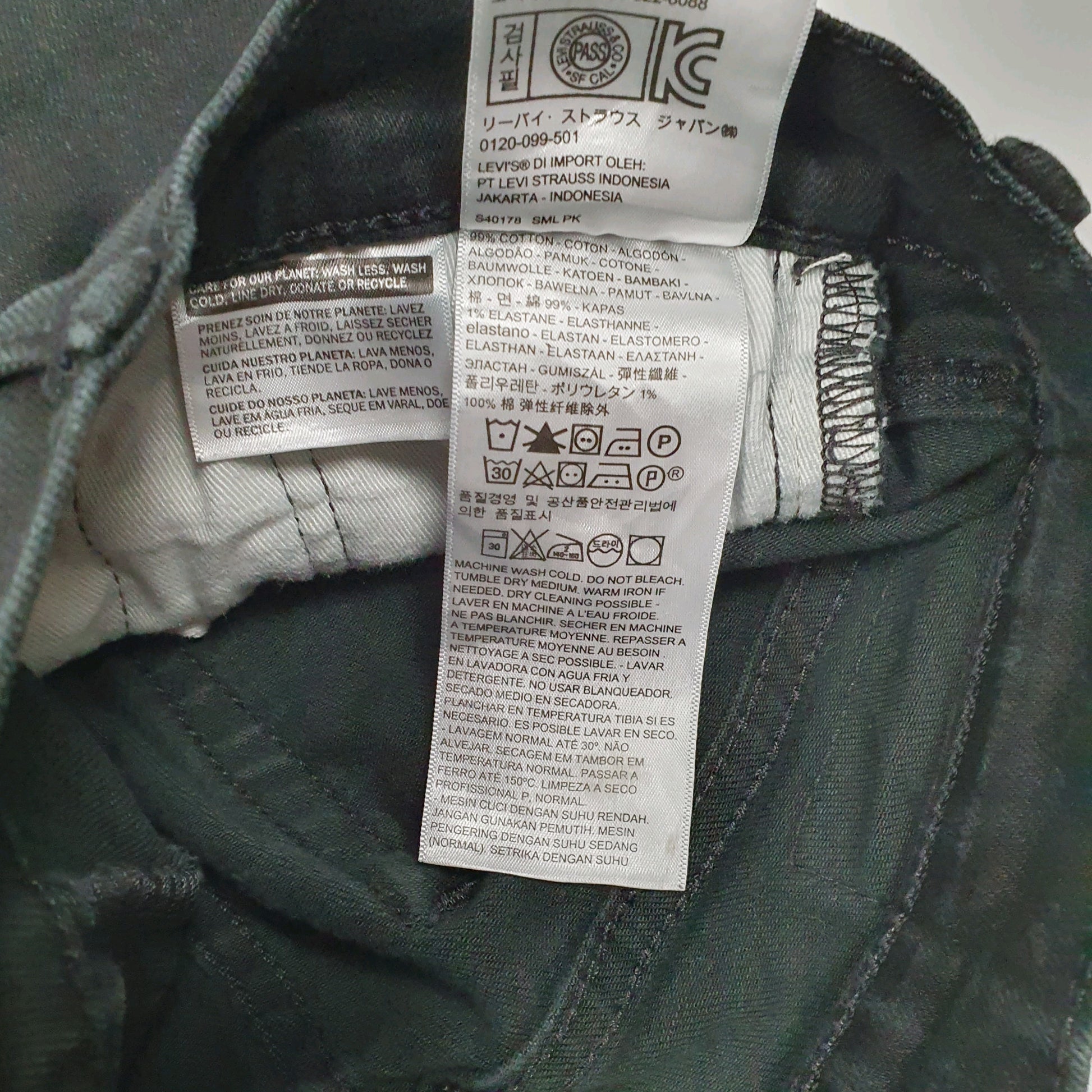 Mens Black Levis   Jeans