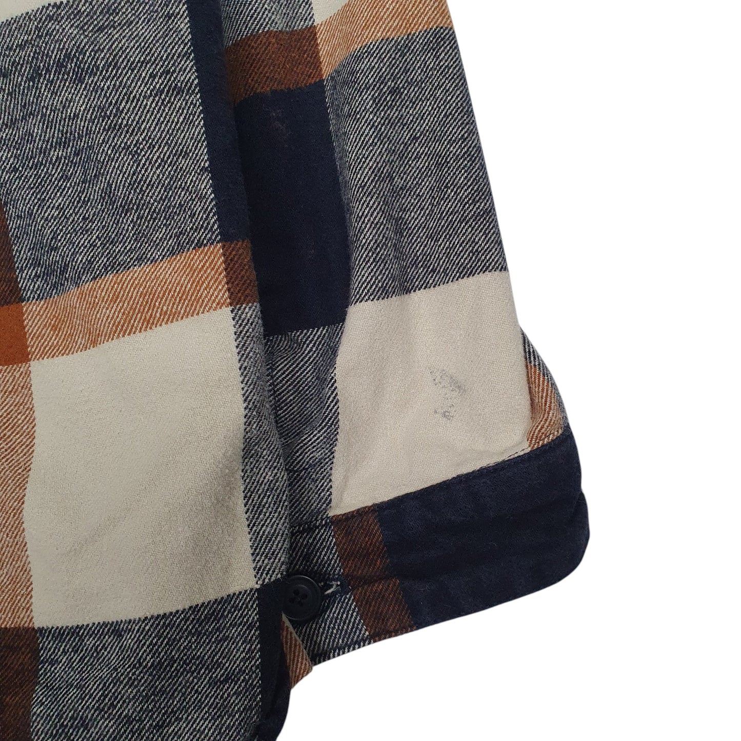 Mens Cream Levis Overshirt Sherpa Lined Hoodie  Coat