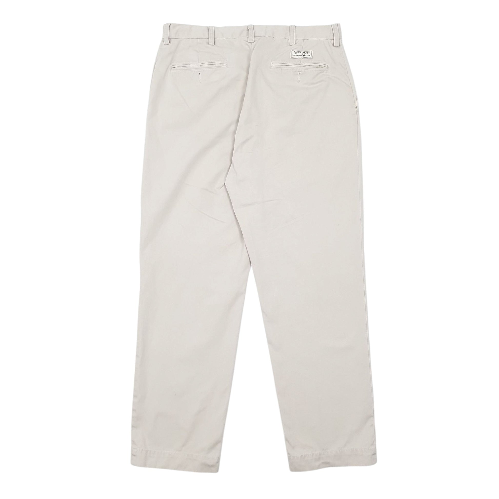 Mens Grey Polo Ralph Lauren Prospect Pant  Trousers