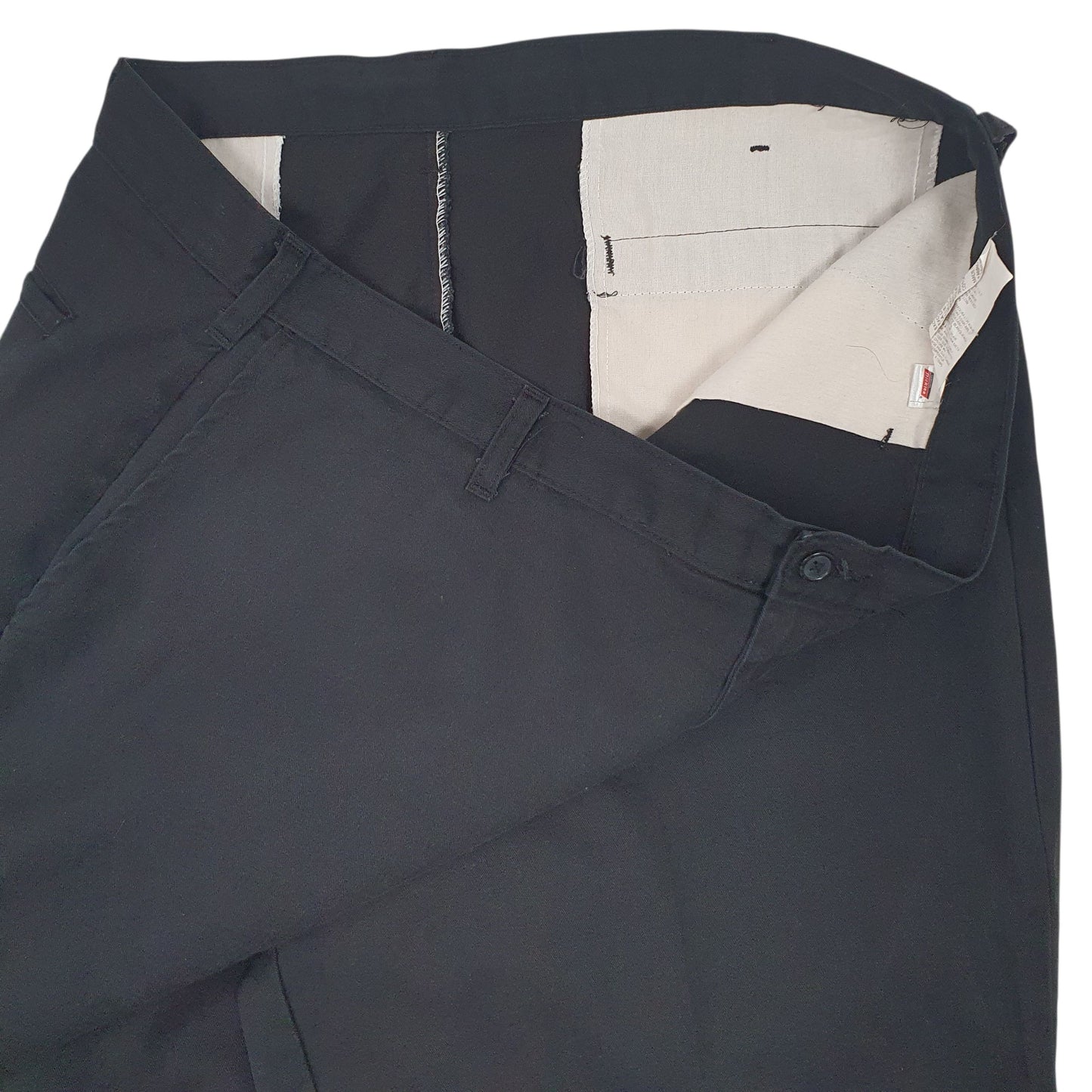 Mens Black Dickies Workwear  Trousers