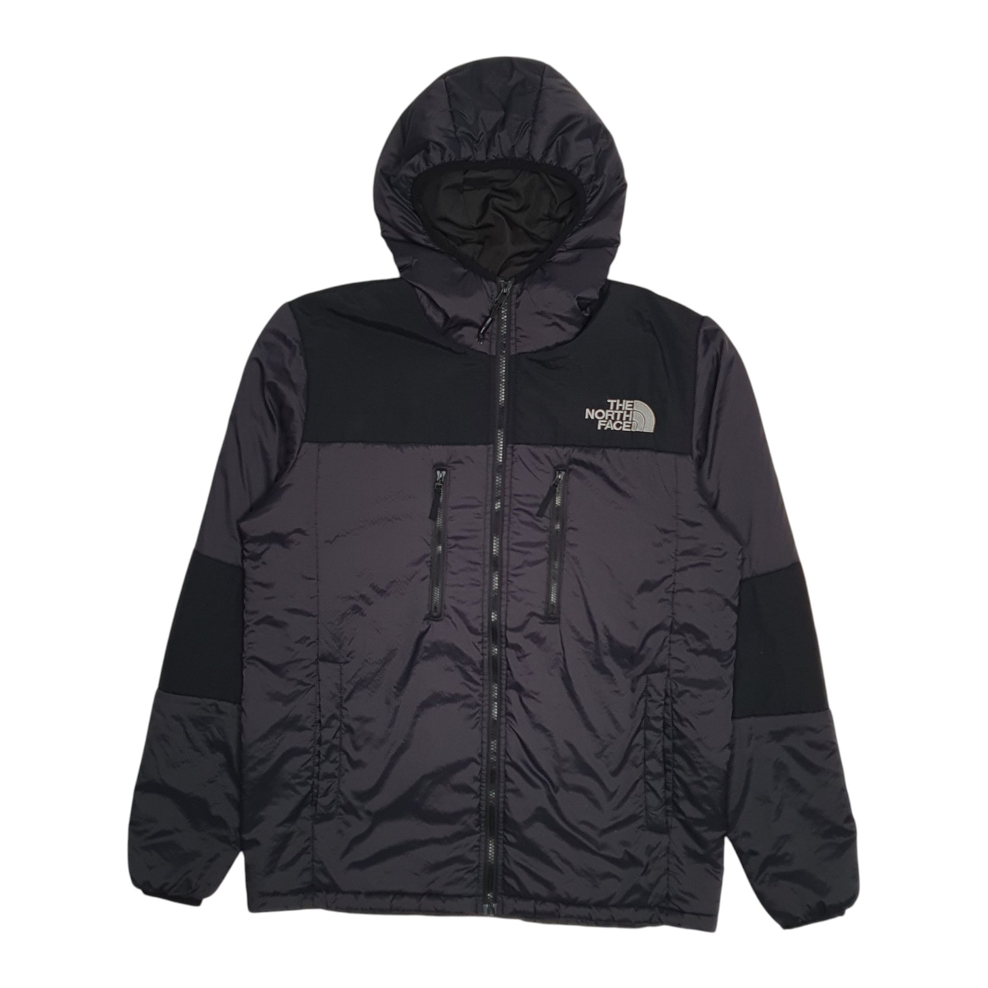 Mens Black The North Face Windbreaker Puffer Full Zip Coat