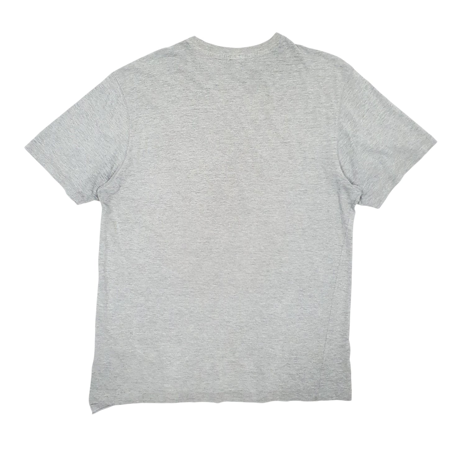 Mens Grey Nike Vintage 00s Full Zip T Shirt