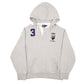 Mens Grey Polo Ralph Lauren Rugby Hoodie Jumper