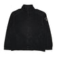 Mens Black Nautica Reversible Fleece  Coat