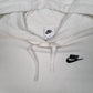 Womens White Nike  Hoodie Jumper