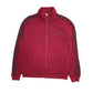 Mens Burgundy Adidas Track  Coat