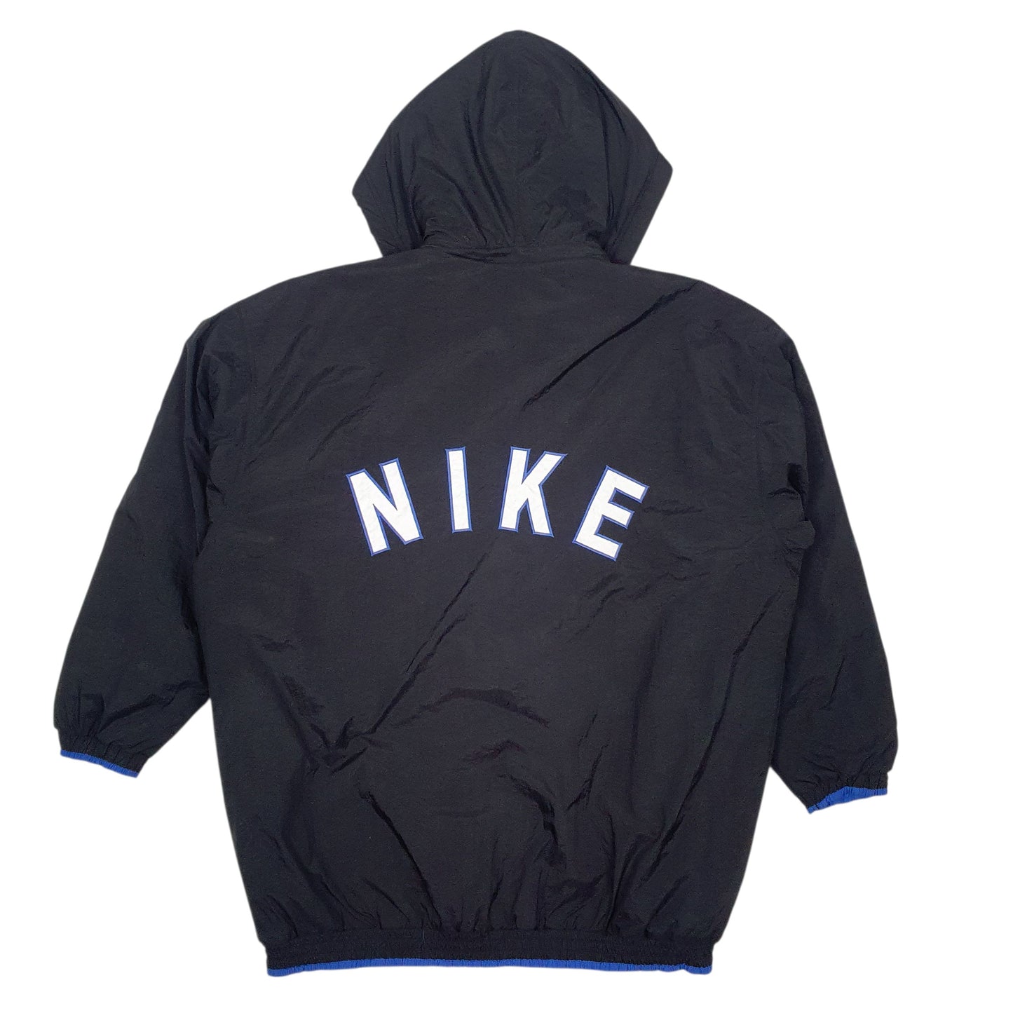Mens Black Nike Vintage 90s  Coat
