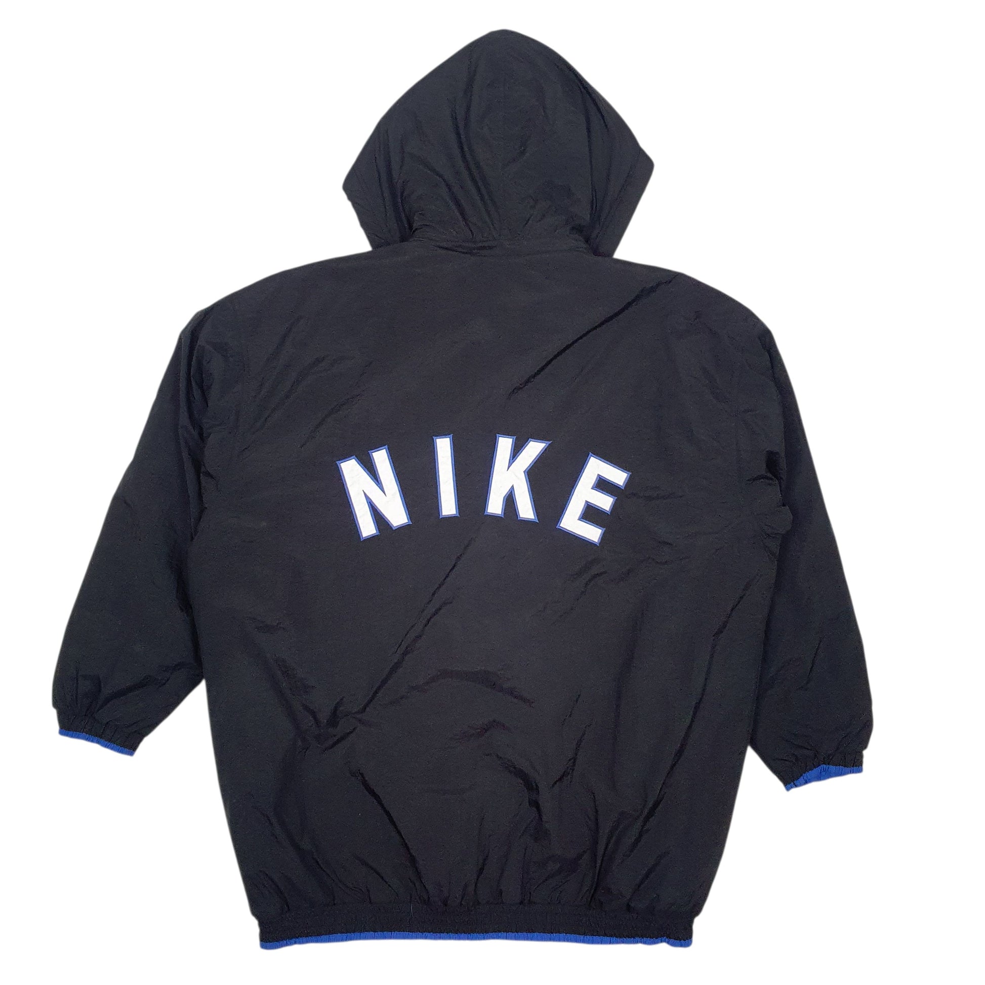 Mens Black Nike Vintage 90s  Coat