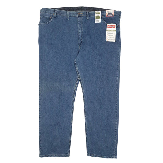 Mens Blue Wrangler  Performance JeansW48 L30