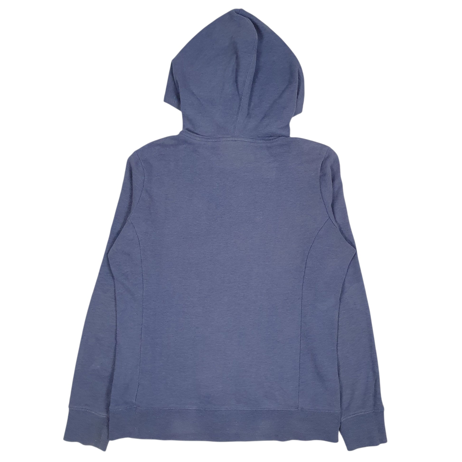 Womens Blue The North Face Spellout Hoodie Jumper