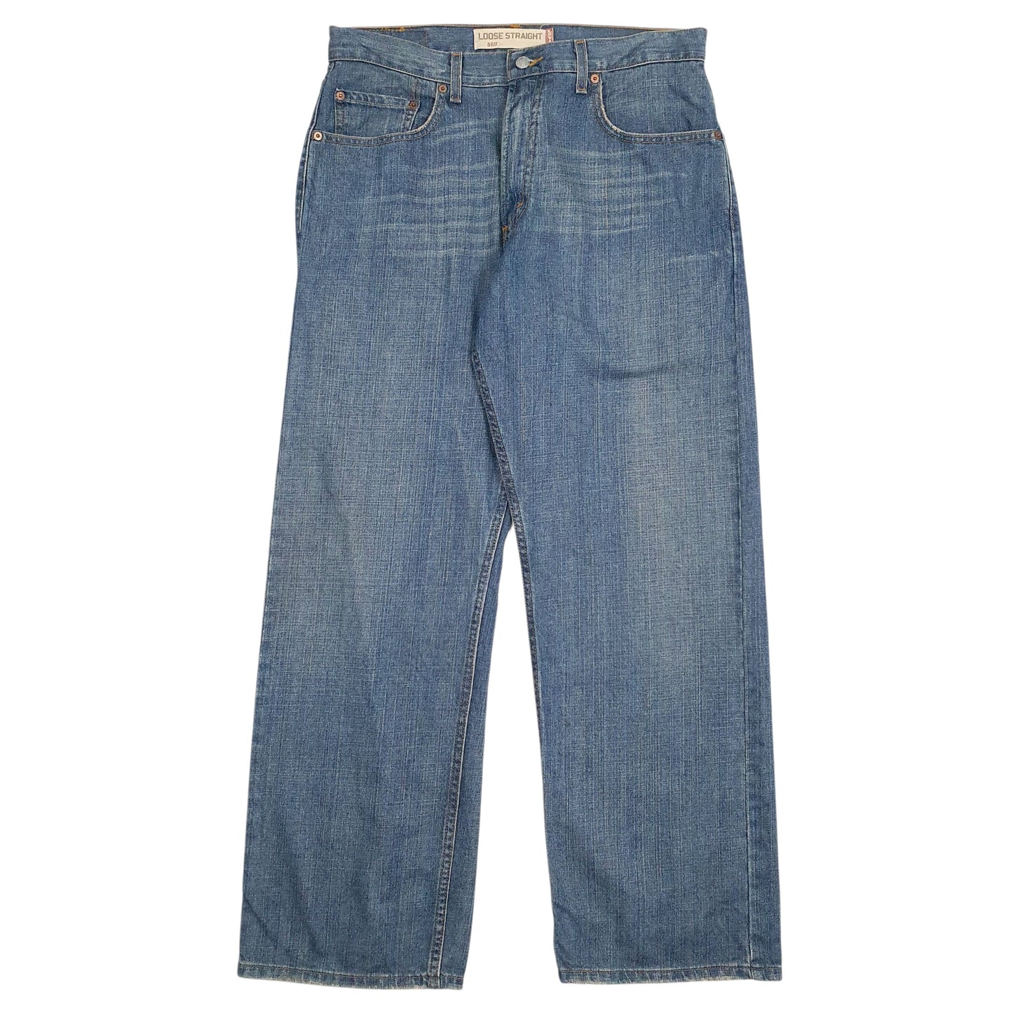 Mens Blue Levis  569 JeansW33 L30