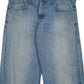 Mens Blue Levis Distressed  Jeans