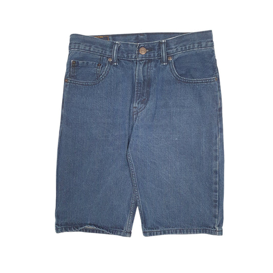 Mens Blue Levis 505 Denim Shorts