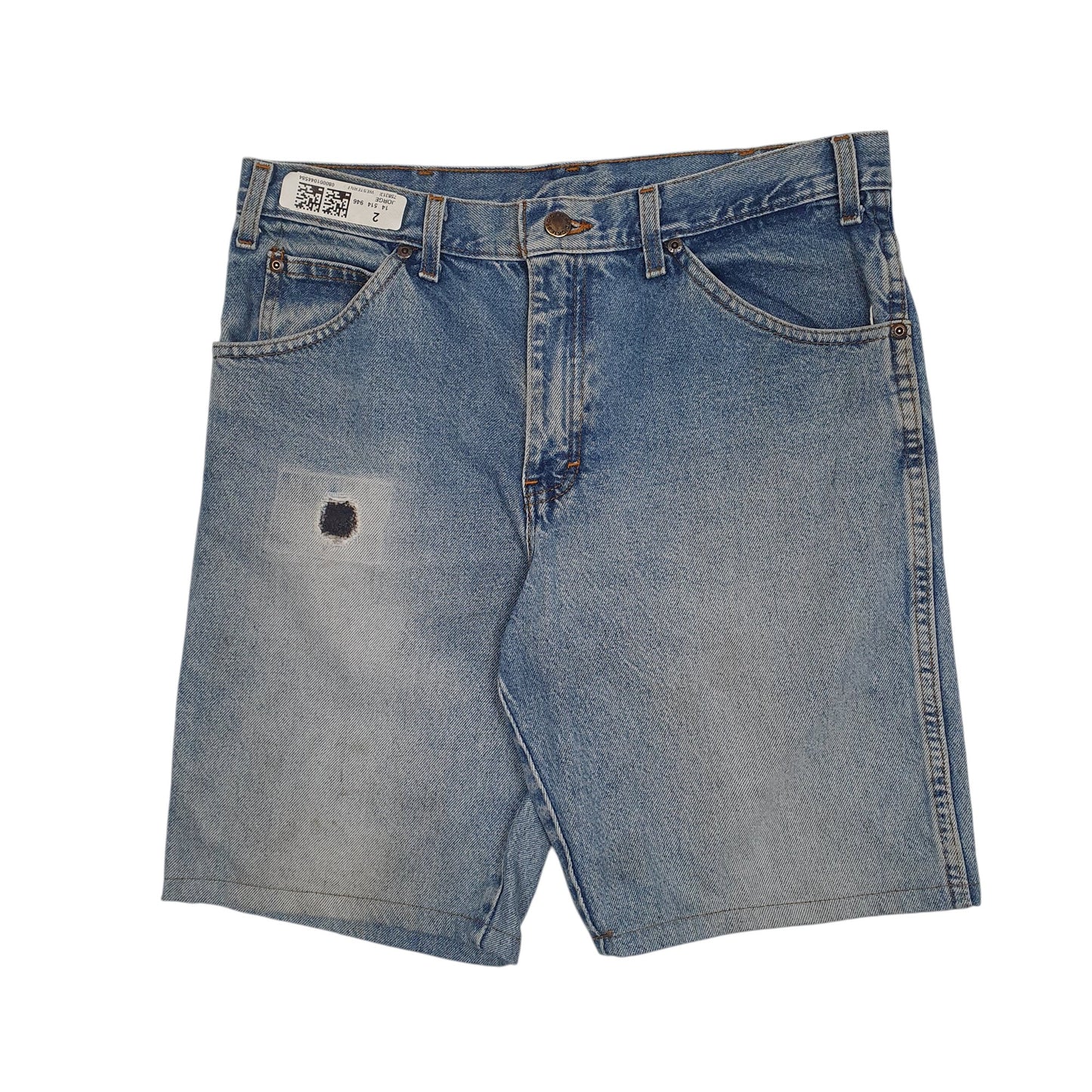 Mens Blue Dickies Workwear Denim Shorts