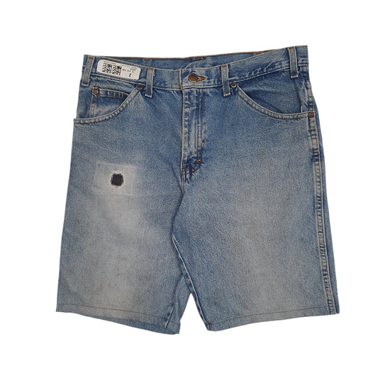 Mens Blue Dickies Workwear Denim Shorts