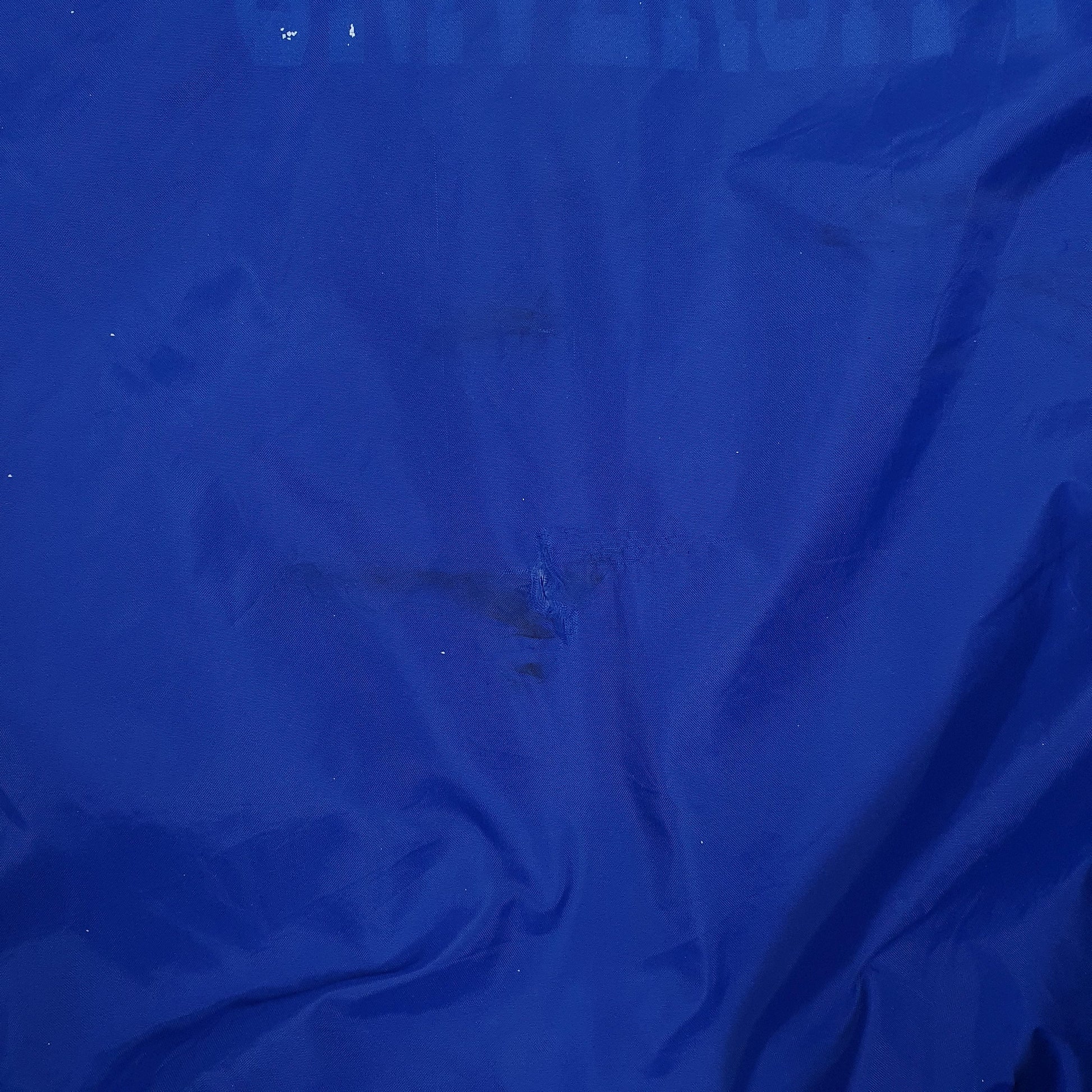 Mens Blue Champion Vintage 1980s Washington & Lee University Full Zip Coat