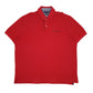 Mens Red Tommy Hilfiger  Short Sleeve Polo Shirt