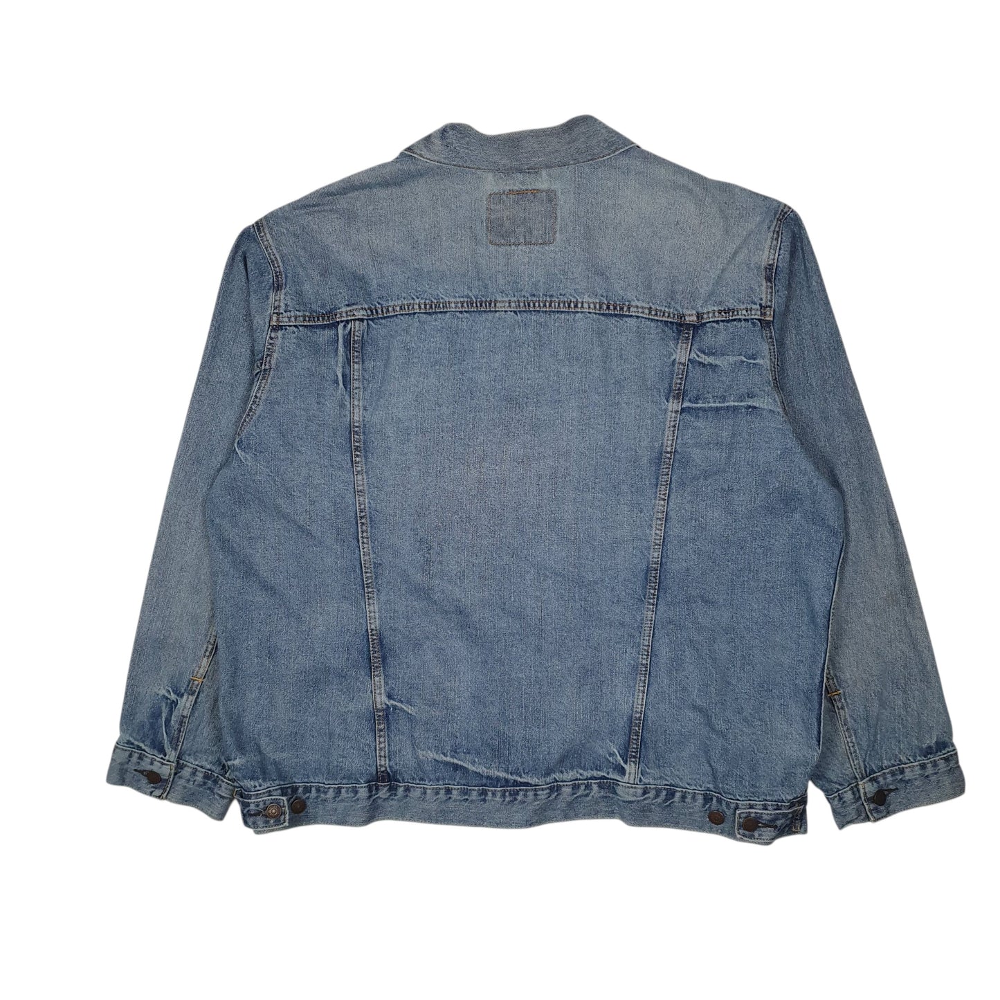 Mens Blue Levis Type 3 Trucker  Coat