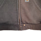 Mens Grey Carhartt Hoodie Full Zip Jumper