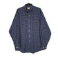 Mens Navy L.L.Bean  Long Sleeve Shirt