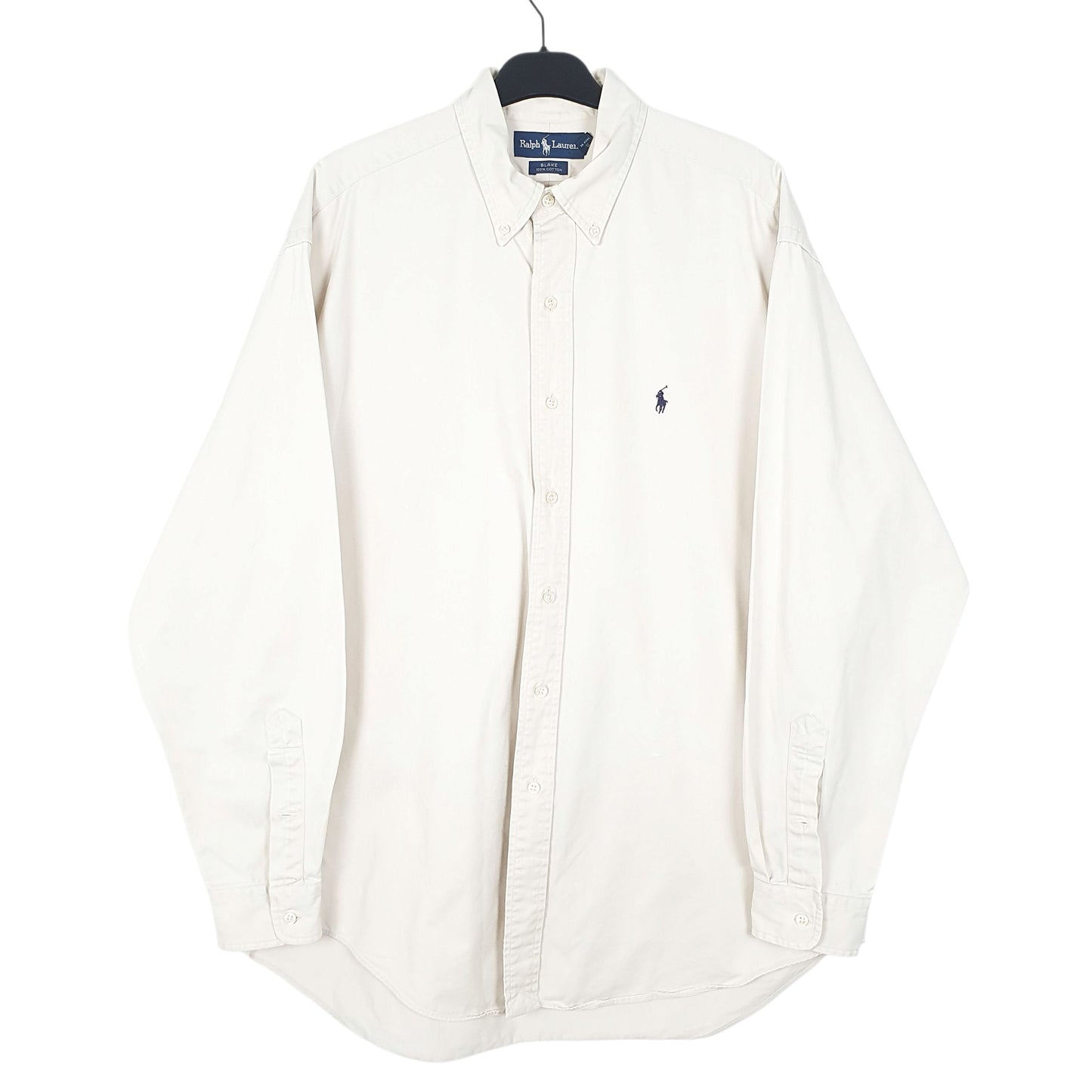 Mens Cream Ralph Lauren  Long Sleeve Shirt