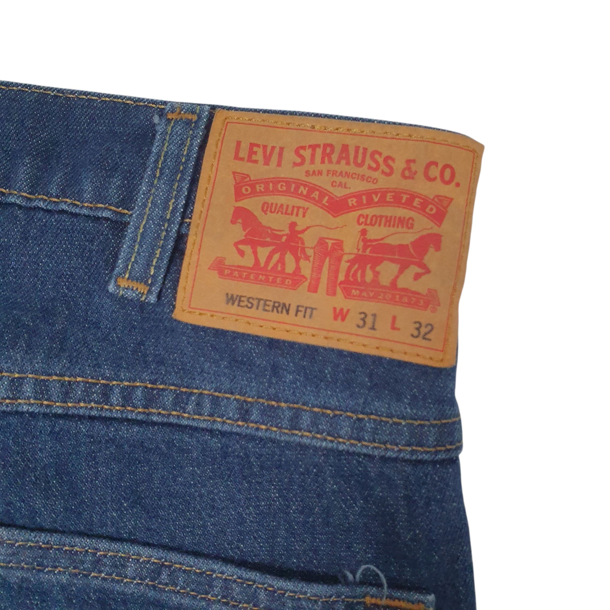 Mens Blue Levis   Jeans