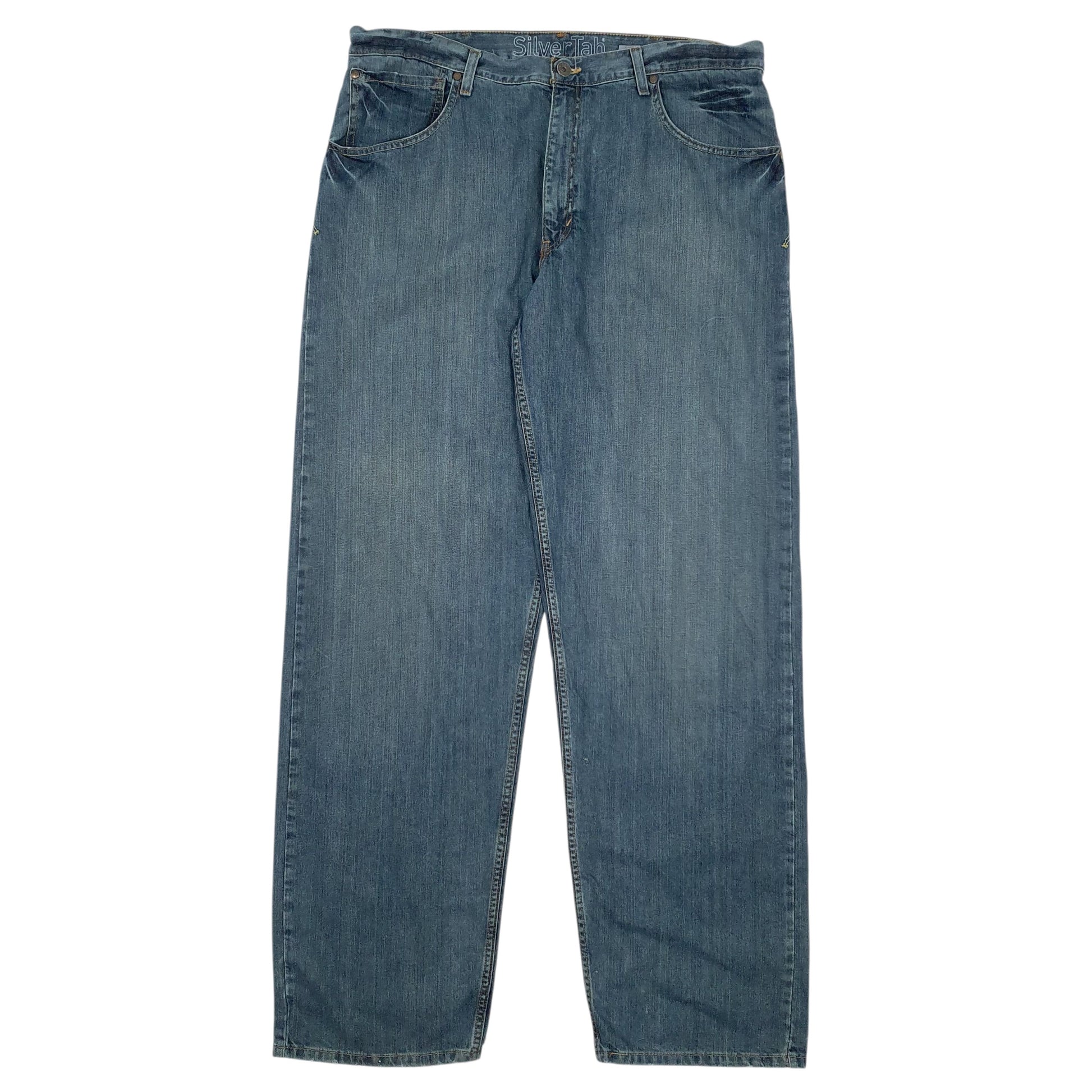 Mens Blue Levis  Silver Tab JeansW40 L38
