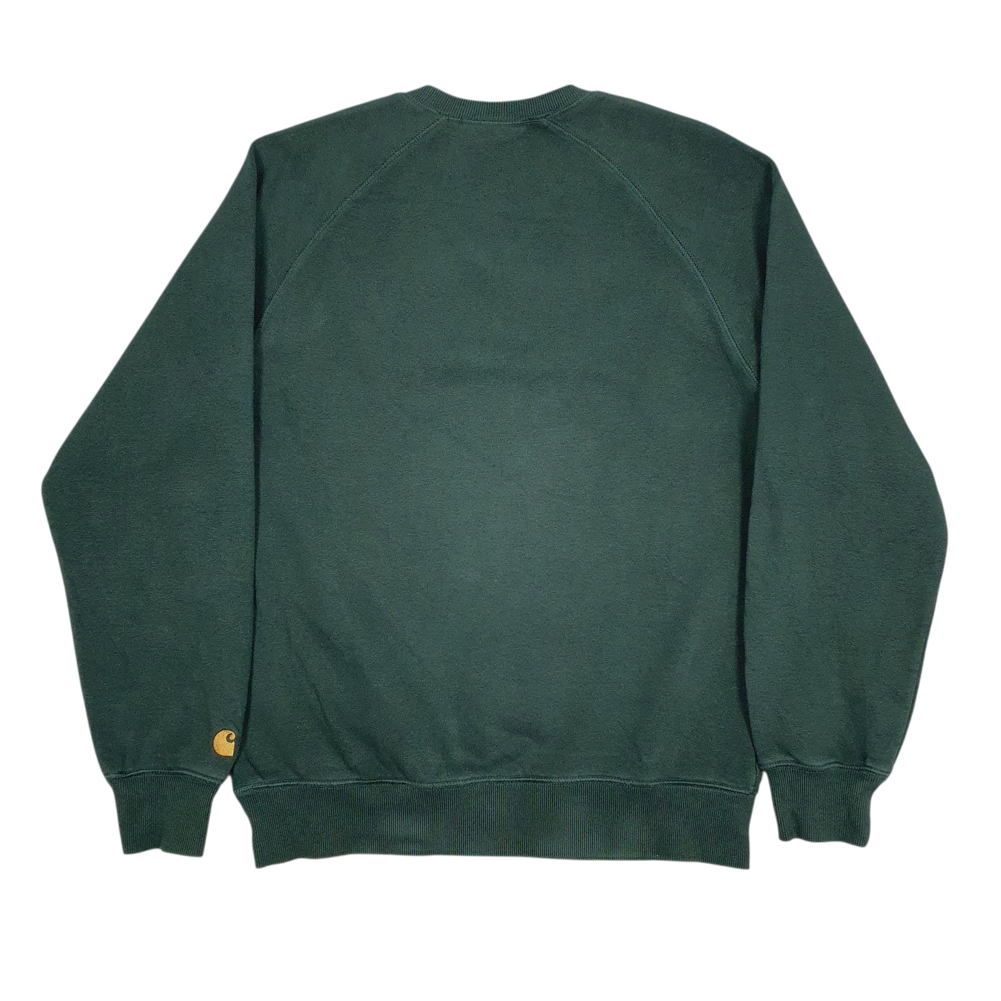 Mens Green Carhartt  Crewneck Jumper