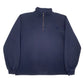 Mens Navy Carhartt Vintage Quarter Zip Jumper