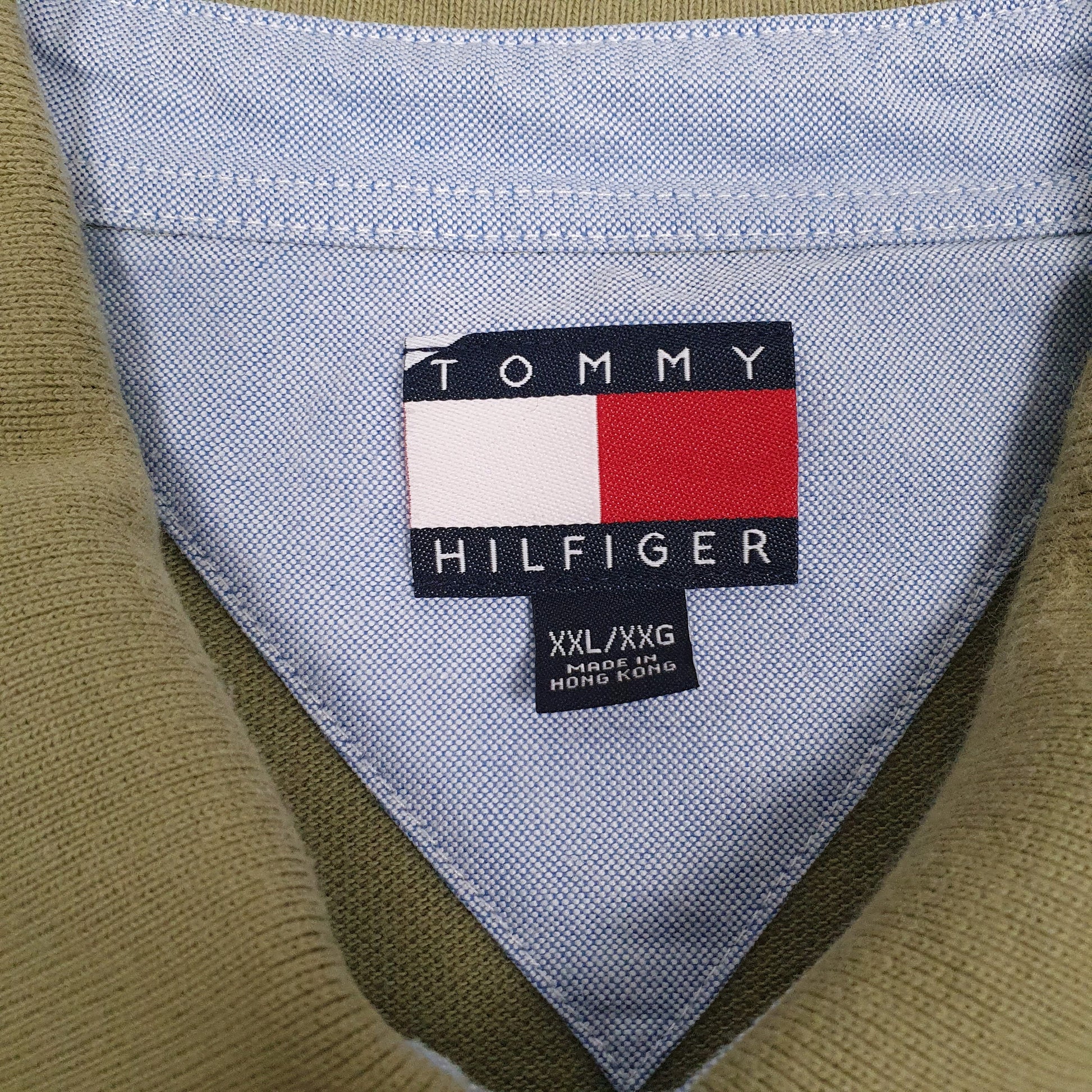 Mens Green Tommy Hilfiger   Polo Shirt