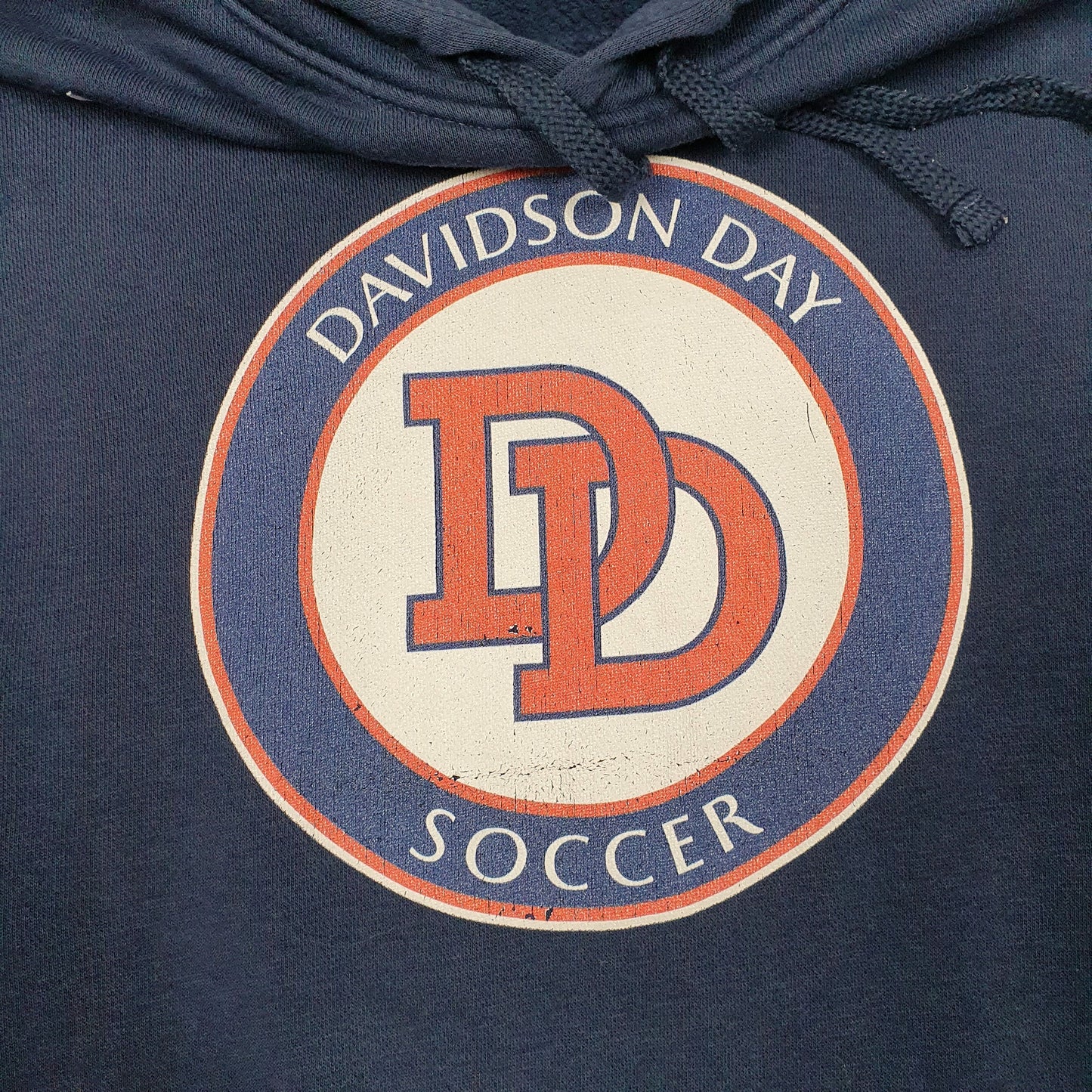 Mens Navy Nike Davidson Day Soccer Hoodie Jumper